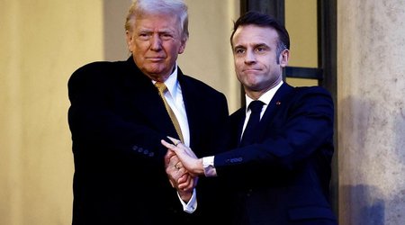 Макрон обратился к Трампу