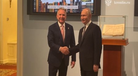 Putin Uitkoffla görüşüb - Video - Yenilənib