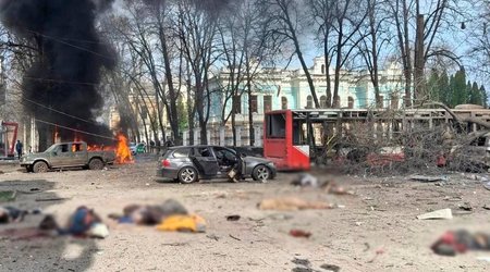 Ukraynada Sumı şəhərinə raket zərbəsi endirilib, 20-dən çox insan ölüb