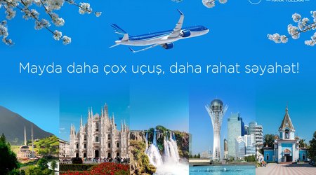 AZAL maydan bir sıra istiqamətlərdə uçuşların sayını artırır