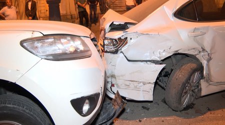 Bakıda zəncirvari yol qəzası baş verib, xəsarət alanlar var