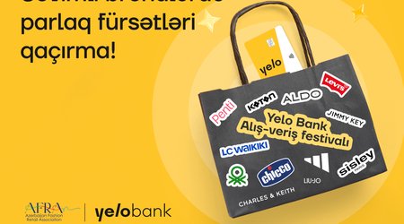 Yelo Bank alış-veriş festivalı davam edir!
