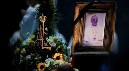 Roma Papası Fransisklə vida mərasimi başlayıb