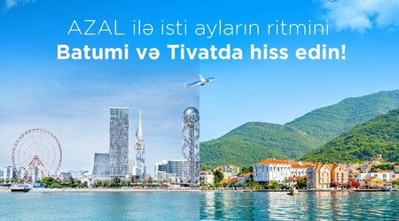 AZAL запускает рейсы в два популярных курортных города