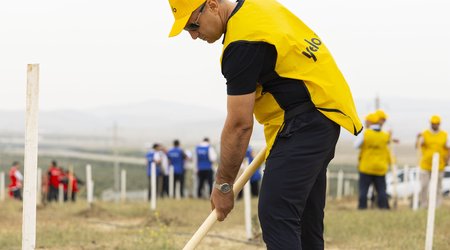 Yelo Bank ölkəmizin yaşıllaşdırılmasına öz töhfəsini verdi