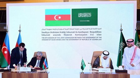 Azərbaycanla Səudiyyə Ərəbistanı hökumətləri arasında anlaşma memorandumları imzalanıb