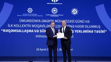 Azərsun Holdinq” mükafata layiq görülüb
