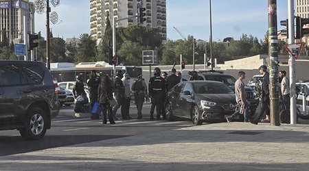 Netanyahunun korteji qəzaya düşüb