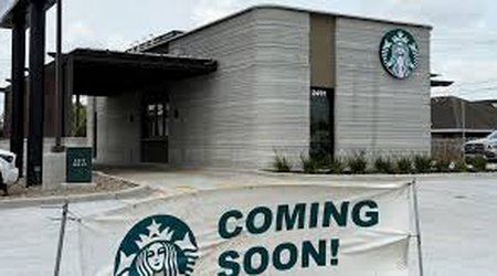 Starbucks открыл первую кофейню, построенную с помощью 3D-принтера