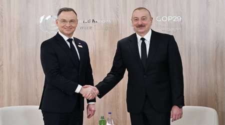 İlham Əliyev Andjey Dudaya təbrik ünvanlayıb