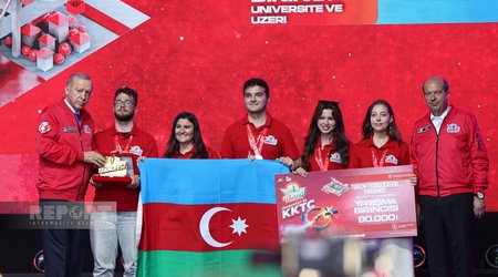 Azərbaycan komandası “TECHNOFEST-2025”də birinci yer tutub