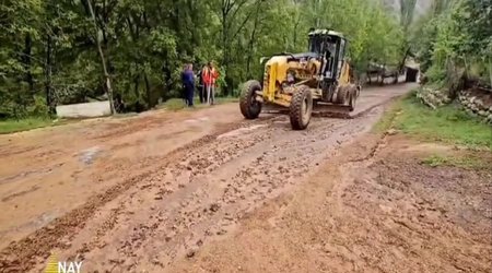 Ordubadda yağış fəsadlara səbəb olub