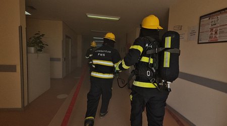 Bakıda hosteldə yanğın olub