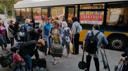 Срочная эвакуация населения в украинских городах