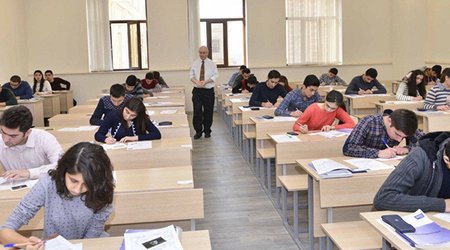 20 min 549 bakalavr magistraturaya imtahan verəcək