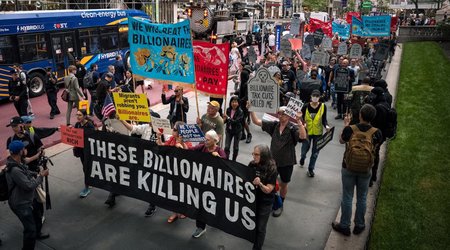 Protesters disrupt Met Gala over Trump and billionaire elite