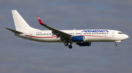Armenian Airlines suspended from operating flights for 6 months