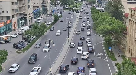 Bakının tıxaclı yolları açıqlanıb - SİYAHI