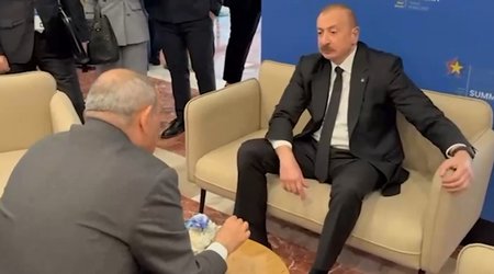 İlham Əliyevlə Nikol Paşinyanın Tiranada görüşü olub
