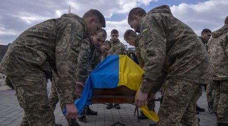 Rusiya və Ukrayna hərbçilərin meyitlərini mübadilə ediblər