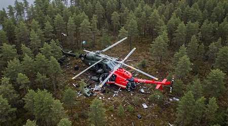 Finlandiyada iki helikopter toqquşub, 5 nəfər ölüb