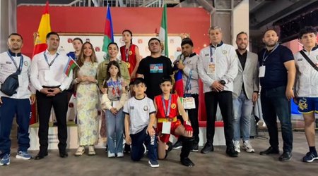 Əminə Əliyeva dünya çempionu olub - Video