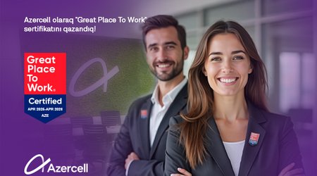 Azercell rəsmi olaraq “Əla İş Yeri” kimi tanınıb!