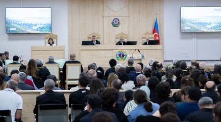 Məhkəmədə Ermənistanın etnik təmizləmə siyasətini ifşa edən videomateriallar nümayiş olunub
