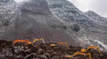 Çində torpaq sürüşməsi baş verib, ölənlər var