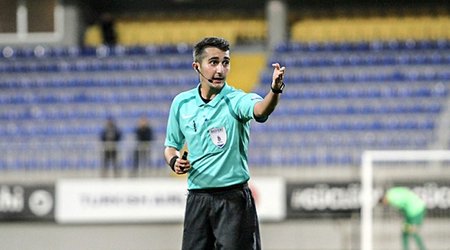 Azərbaycanlı baş hakim Avropa çempionatının oyununa təyinat aldı