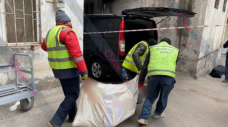 Bakıda idman meydançasında meyit tapılıb
