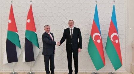 Президент Азербайджана направил поздравительное письмо Королю Иордании
