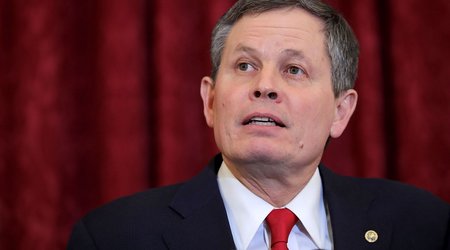 Azerbaijan's President Aliyev meets U.S. Senator Steve Daines