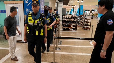 В Сеуле полиция задержала мужчину за поджог в метро