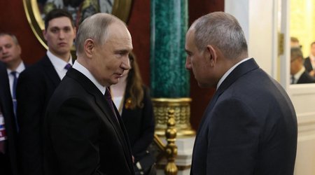Путин поздравил Пашиняна