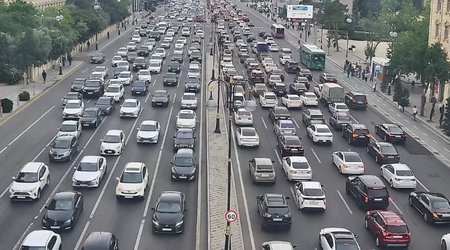 Bakıda 20 istiqamətdə sıxlıq müşahidə olunur