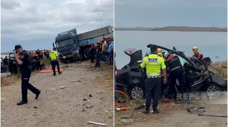 Bakıda baş verən yol-nəqliyyat hadisəsi zamanı 3 nəfər ölüb – Yenilənib