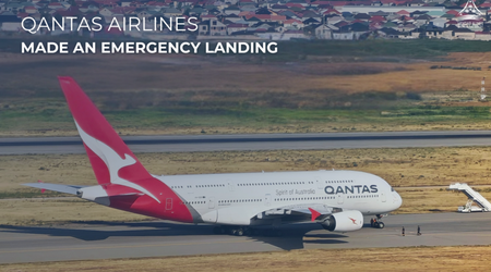 “Qantas Airlines” aviaşirkətinin təyyarəsi Bakıda məcburi eniş edib