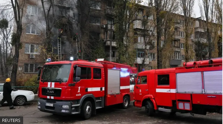 Rusiya Kiyevə kütləvi raket və dron zərbələri endirib, yanğın var
