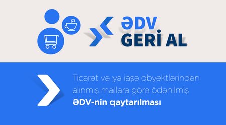 Gələn aydan bu ödənişlərdə ƏDV-nin yarısı geri qaytarılacaq