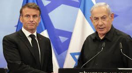 Makron və Netanyahu arasında telefon danışığı olub