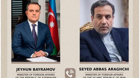 Azərbaycan və İran XİN rəhbərləri arasında telefon danışığı olub