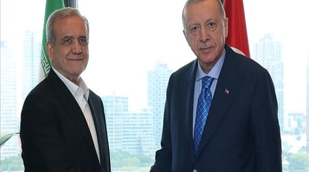 Ərdoğan Pezeşkianla İran-israil qarşıdurmasını müzakirə edib