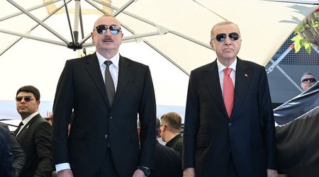 Prezidentin sosial şəbəkə hesablarında Türkiyəyə səfərindən görüntülər paylaşılıb