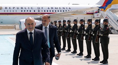 Paşinyan Türkiyədə işgüzar səfərdədir