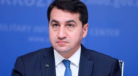Hikmət Hacıyev Laçın səfəri ilə bağlı paylaşım edib - Video