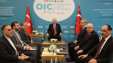 Erdogan meets Iranian foreign minister in Istanbul amid regional tensions