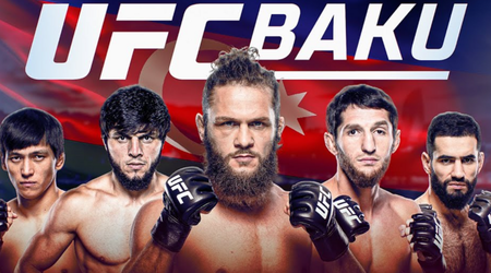 Bakıda UFC döyüş gecəsinə start verilib - Video