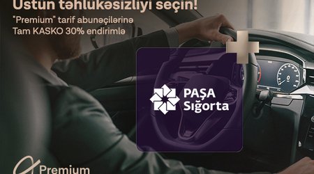 Эксклюзивная 30%-ная скидка от PASHA Insurance для абонентов «Premium» тарифа Azercell!