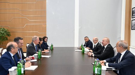 Azerbaijan’s Aliyev meets Italian minister to discuss energy, reconstruction projects